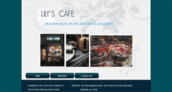 Desktop Screenshot of lilyscafe.com